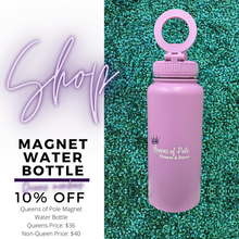 Load image into Gallery viewer, Queens of Pole Magnet Water Bottle β Purple Reign Edition π