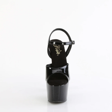 Load image into Gallery viewer, ADORE-709GP Black Glitter Pat Sandal