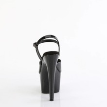 Load image into Gallery viewer, ADORE-709GP Black Glitter Pat Sandal