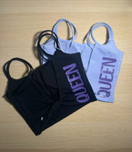 Load image into Gallery viewer, Queens Double Strap Backless Twisted Cropped Top