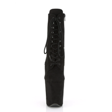 Load image into Gallery viewer, FLAMINGO-1020FS Black Faux Suede/Black Faux Suede Ankle Boot