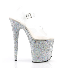 Load image into Gallery viewer, FLAMINGO-808LG Clear/Silver Multi Glitter