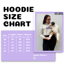 Load image into Gallery viewer, QUEEN Cropped Hoodie