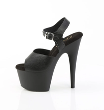 Load image into Gallery viewer, ADORE-708UL Platform Shoes Black Faux Leather/Black Matte