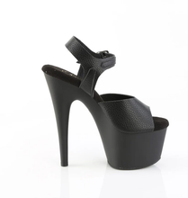 Load image into Gallery viewer, ADORE-708UL Platform Shoes Black Faux Leather/Black Matte