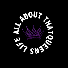 Load image into Gallery viewer, All About Queens Life Oversized Zip Hoodie