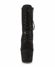 Load image into Gallery viewer, ADORE-1020FS Black Faux Suede/Black Faux Suede