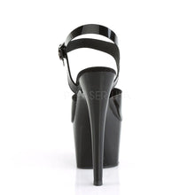 Load image into Gallery viewer, ADORE-708N Black (Jelly-Like) TPU/Black Platform Sandal