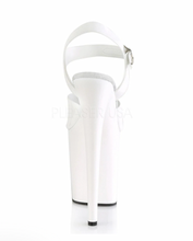 Load image into Gallery viewer, FLAMINGO-808N White (Jelly-Like) TPU/White Platform Sandal