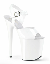 Load image into Gallery viewer, FLAMINGO-808N White (Jelly-Like) TPU/White Platform Sandal