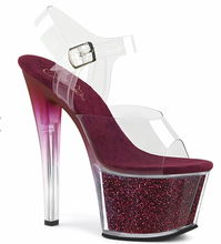 Load image into Gallery viewer, SKY-308G-T Clear/Berry Glitter Inserts