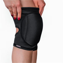 Load image into Gallery viewer, Queen Wear "Black Sleek" Classic Knee Pads