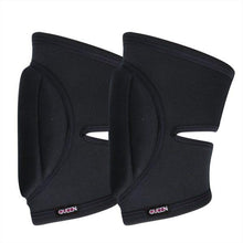 Load image into Gallery viewer, Queen Wear "Black Sleek" Classic Knee Pads