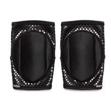 Load image into Gallery viewer, Queen Wear "Black Sleek" Grippy Knee Pads