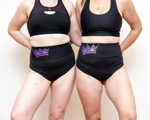 Load image into Gallery viewer, 'Be a Queen' Super High Waisted Brazil Pole Shorts