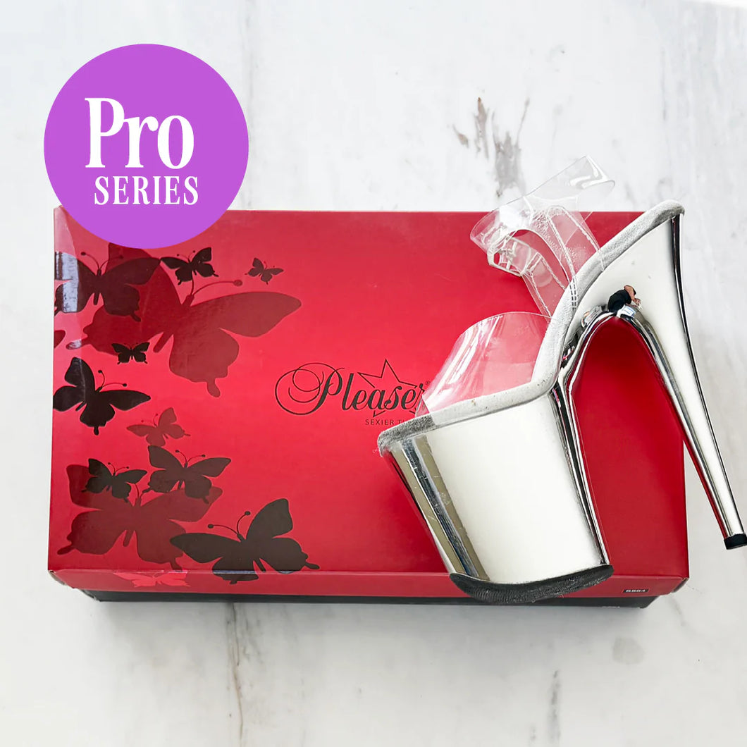 Invisible Heels Protector Pro Series for PLEASER BRAND – Flamingo Series