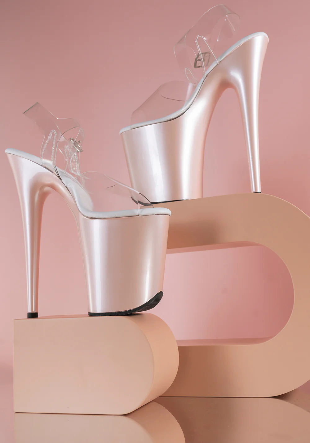 Pole Mom Design Ballet Blush SKINS – for Pleaser Flamingo 8” Heels