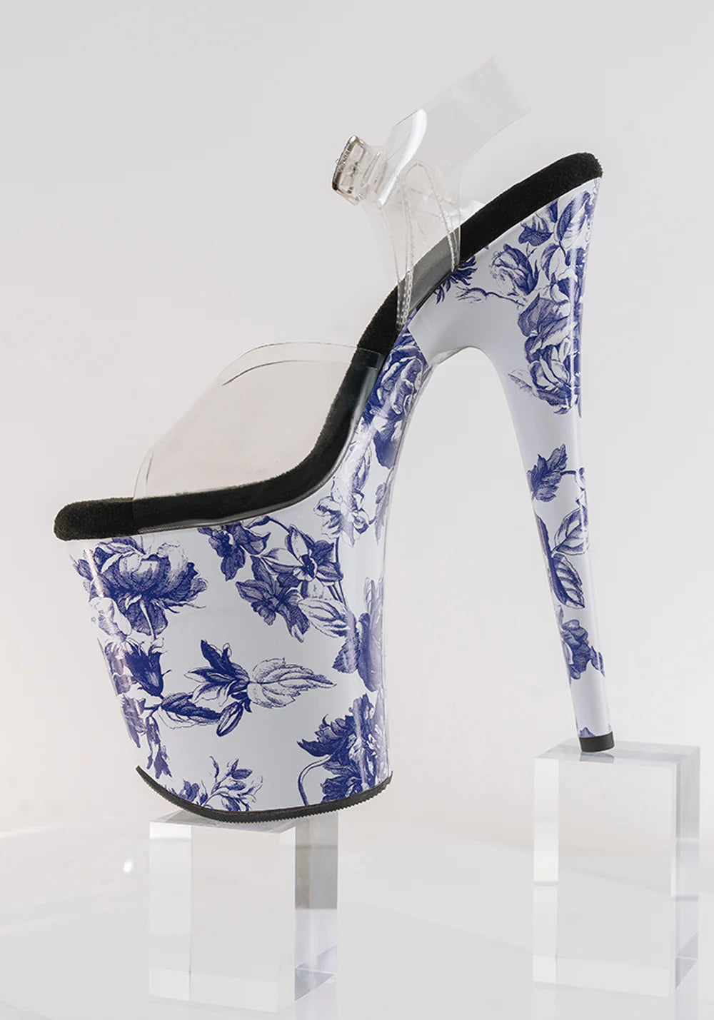 Pole Mom Design Porcelain Bloom SKINS – for Pleaser Flamingo 8” Heels