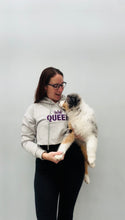 Load image into Gallery viewer, QUEEN Cropped Hoodie
