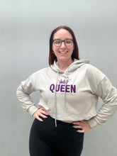 Load image into Gallery viewer, QUEEN Cropped Hoodie
