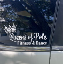 Load image into Gallery viewer, Queens of Pole Vehicle Sticker Decals
