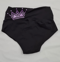 Load image into Gallery viewer, &#39;Be a Queen&#39; Super High Waisted Brazil Pole Shorts
