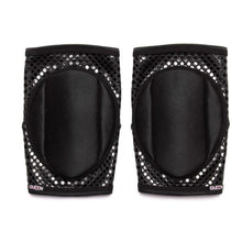 Load image into Gallery viewer, Queen Wear &quot;Black Sleek&quot; Grippy Knee Pads

